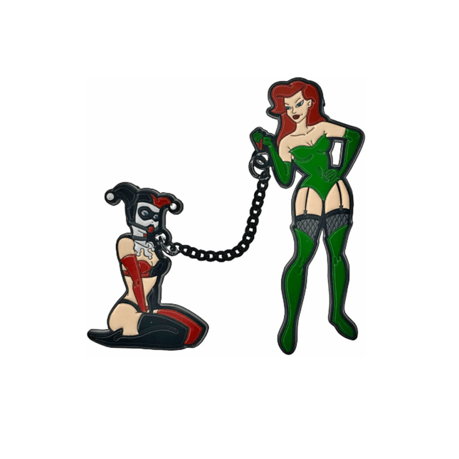 Bad Love Enamel Pin - Geeky and Kinky