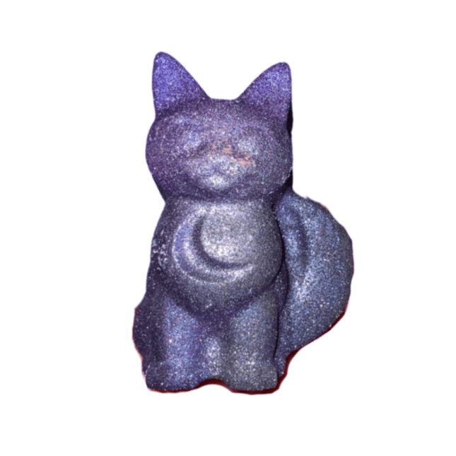 Lunar Kitty Crystal Bath Bomb - Crystal Bar Soap