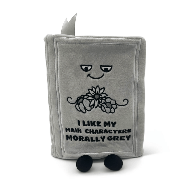 Morally Grey Book Plushie - Punchkins