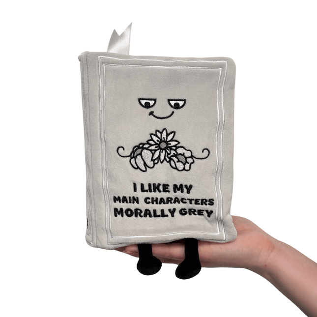 Morally Grey Book Plushie - Punchkins