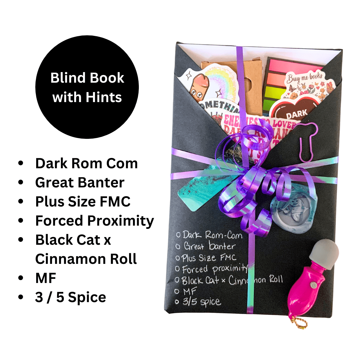 Spicy Blind Book with Hints #139 - Heatwave Books