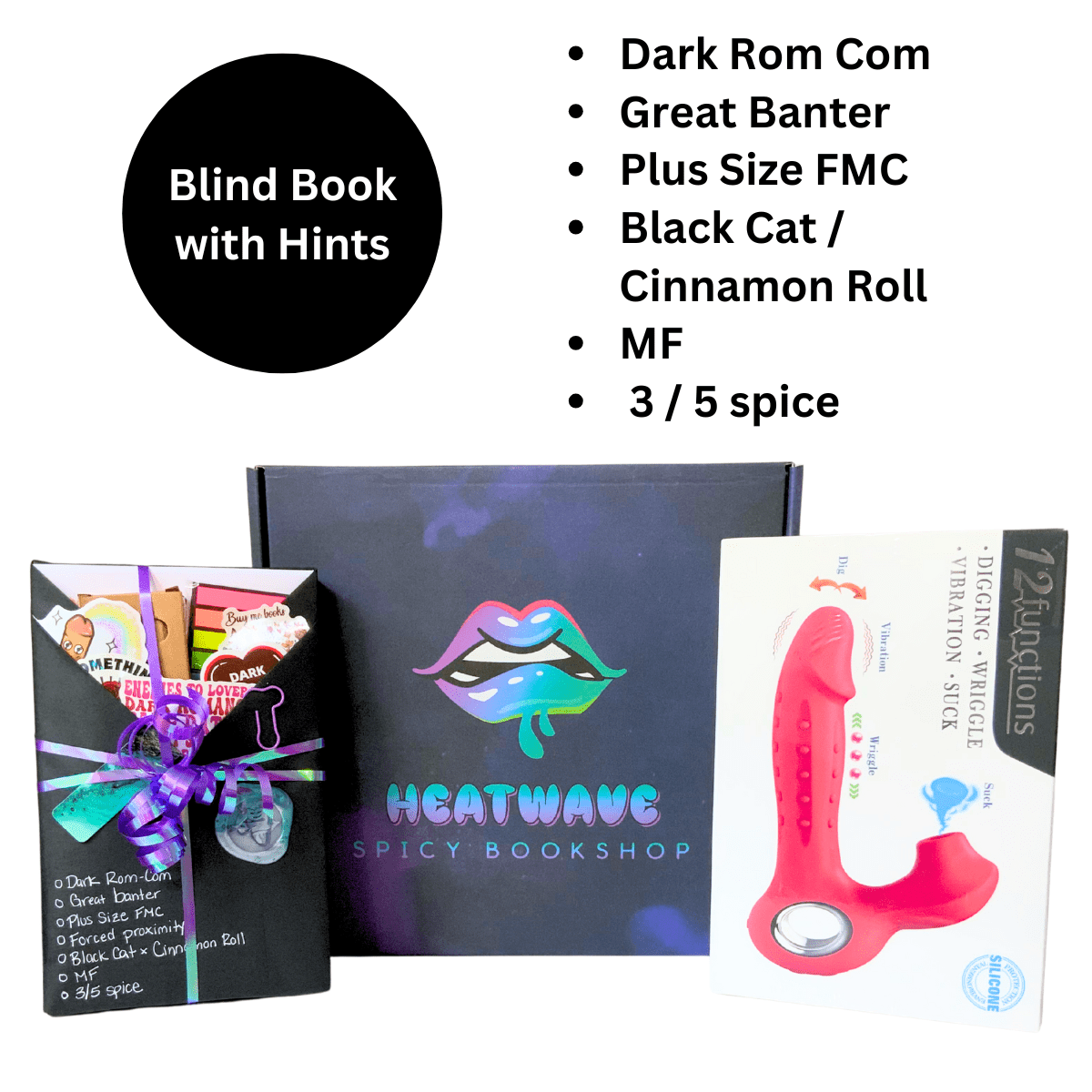 Spicy Book Box with Hints #139 - Heatwave Books