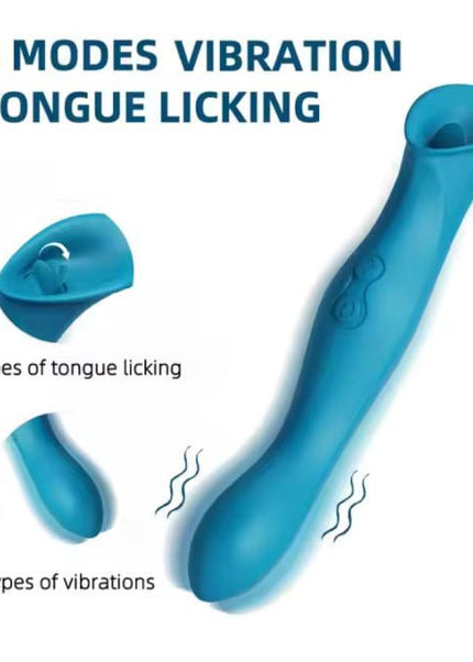 2 in 1 Blue Licking Toy - Heatwave Books