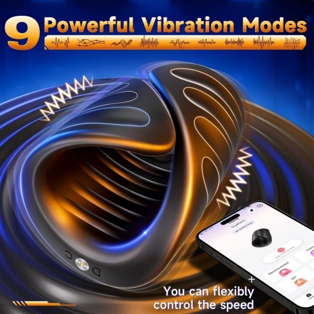 9 Speed Massager - App Controlled - Heatwave Books