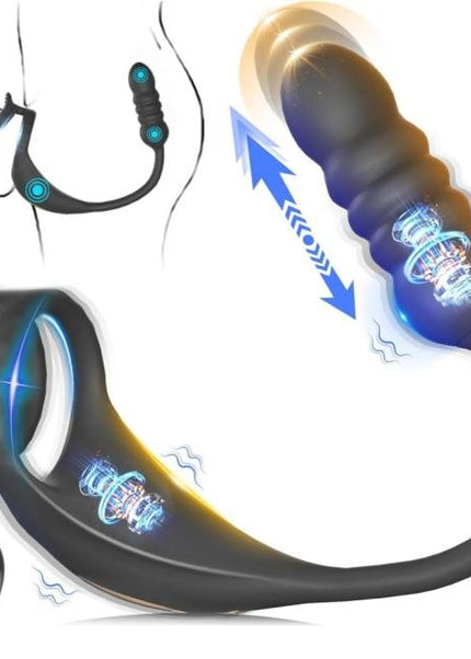 9 Speed Thrust and Ring with Remote - Heatwave Books