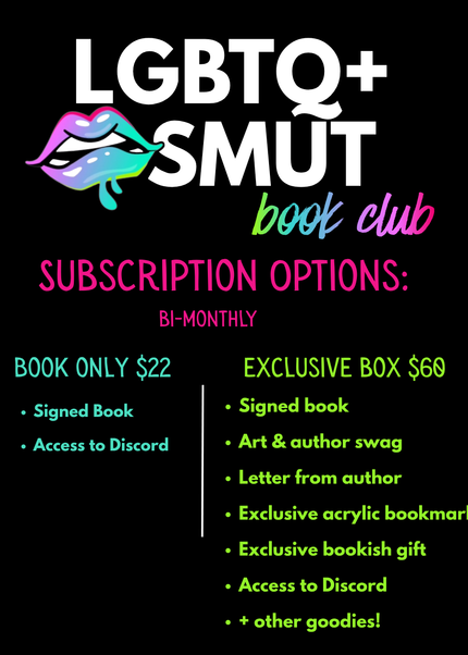 LGBTQ+ Smut Book Club Subscription (Enrollment Opens 6/15)