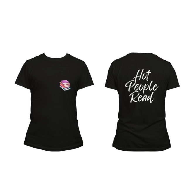 Hot People Read with Books T-Shirt