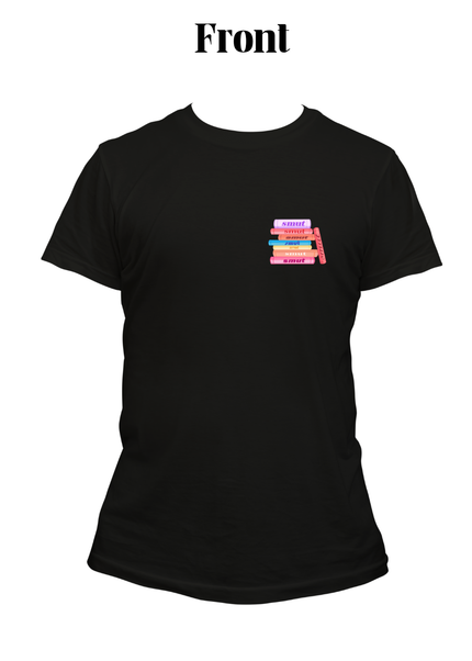 Hotties Read Smut with Books T-Shirt