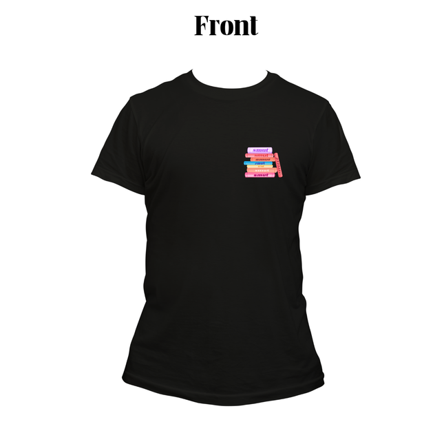 Hotties Read Smut with Books T-Shirt