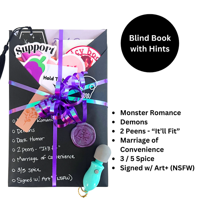 Spicy Blind Book with Hints #244 (Signed w/ Art+)