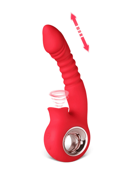 Red 12 Speed Thrusting Toy