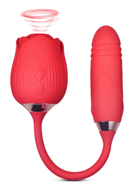Red Rose Thruster Toy