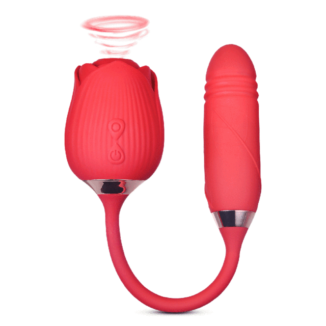 Red Rose Thruster Toy