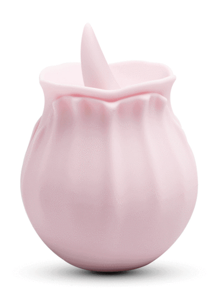 Light Pink Tongue Rose Vibrator