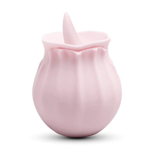 Light Pink Tongue Rose Vibrator