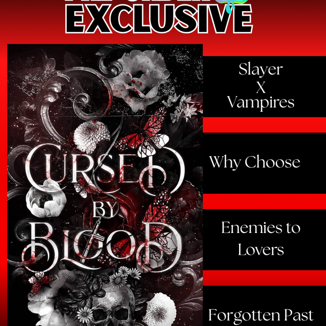 Exclusive PRE-ORDER Cursed By Blood (Order by 9/15)