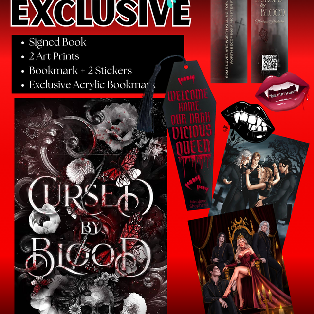 Exclusive PRE-ORDER Cursed By Blood (Order by 9/15)