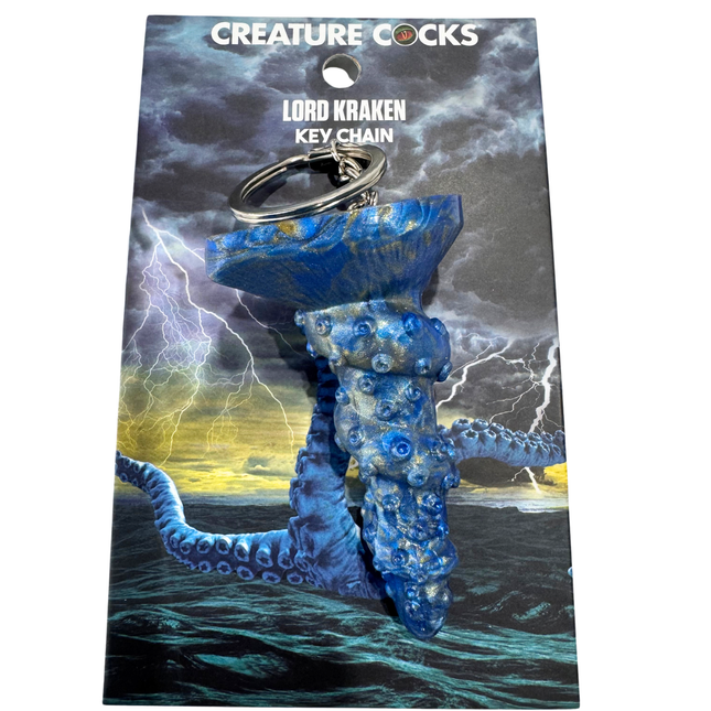 Kraken Creature Cocks Keychain