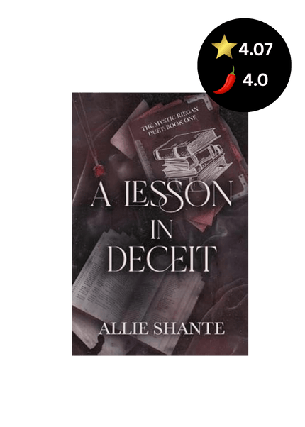 A Lesson in Deceit (Signed with Art) - Heatwave Books