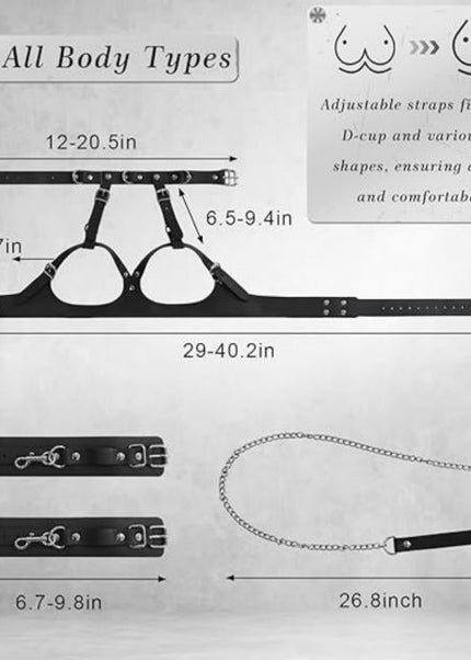 Adjustable Chest Harness Set - Heatwave Books