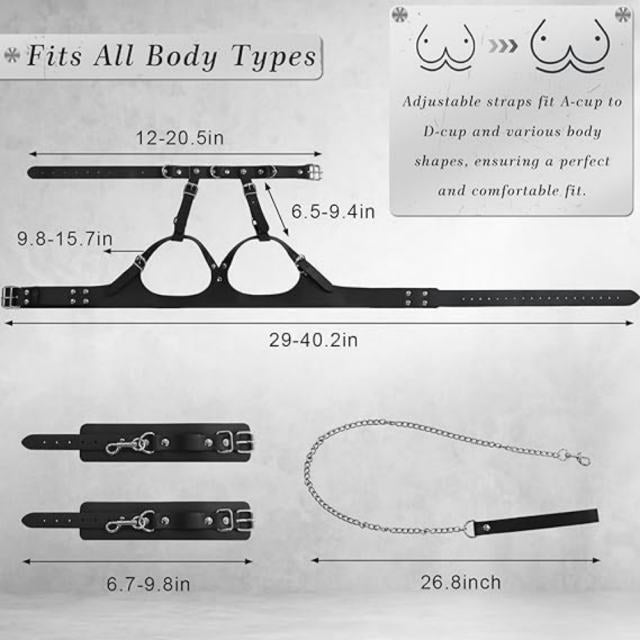 Adjustable Chest Harness Set - Heatwave Books