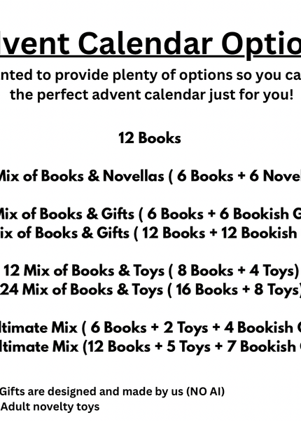 Advent Calendar - PRE_ORDER ENDS 9/22 - Heatwave Books