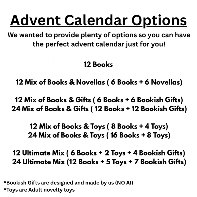 Advent Calendar - PRE_ORDER ENDS 9/22 - Heatwave Books