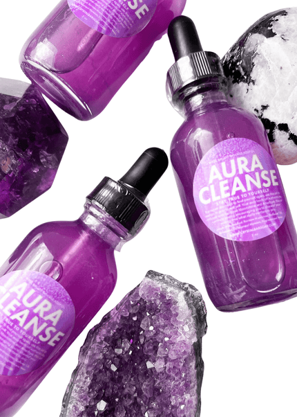 Aura Cleanse Crystal Bath & Body Oil - Crystal Bar Soap