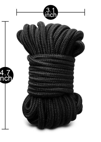 Black 10 piece Bondage Kit - Heatwave Books