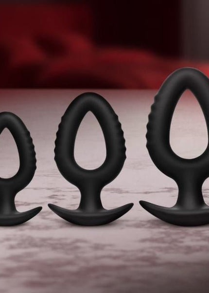 Black 3 Piece Flexible Plug Set - Heatwave Books