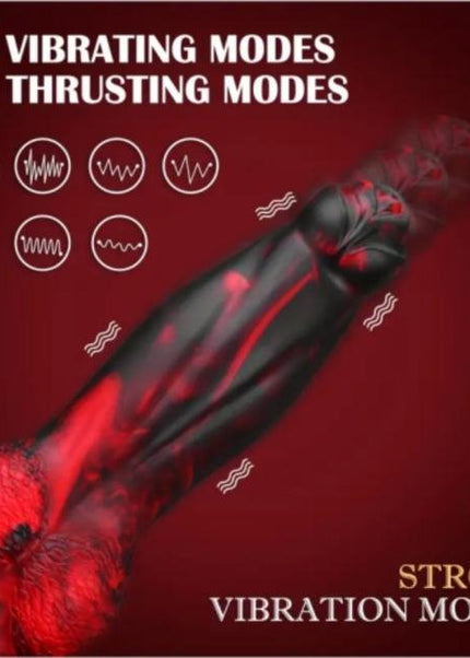 Black and Red Remote Fantasy Toy - Heatwave Books