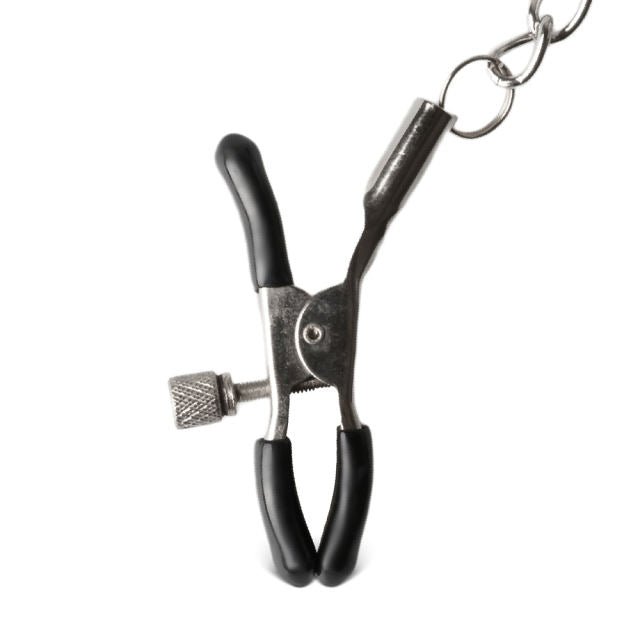 Black Collar with Nipple Clamps - Heatwave Books