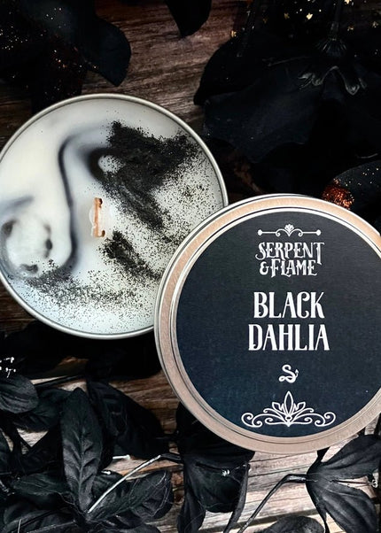 Black Dahlia Candle - Heatwave Books