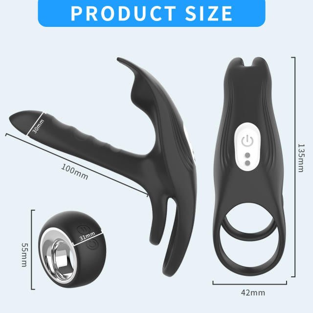 Black Dual Wearable Toy - Heatwave Books