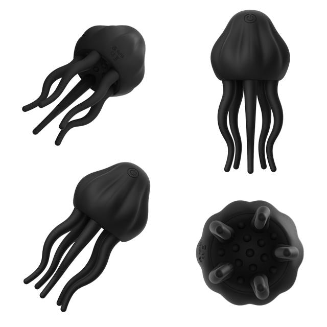 Black Vibrating Massager Toy - Heatwave Books