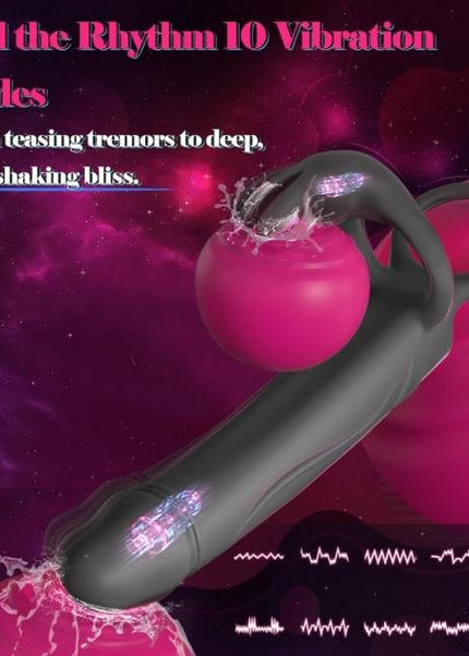 Black Wearable Rabbit Toy - Heatwave Books