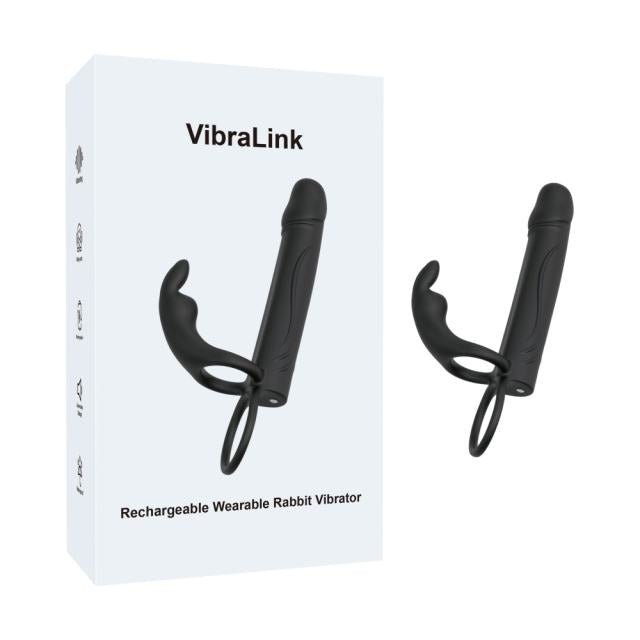 Black Wearable Rabbit Toy - Heatwave Books