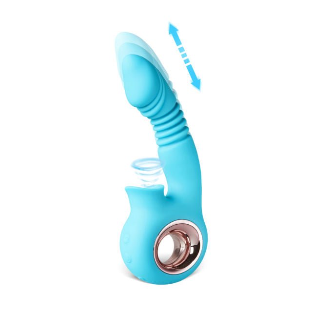 Blue 12 Speed Thrusting Toy - Heatwave Books
