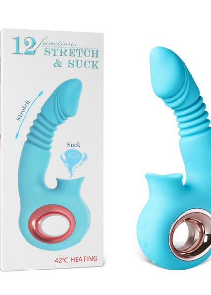 Blue 12 Speed Thrusting Toy - Heatwave Books