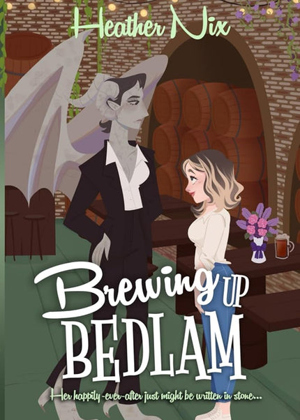 Brewing Up Bedlam (Signed + Character Sticker) - Heatwave Books