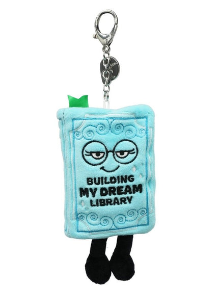Building My Library Plush Keychain - Punchkins