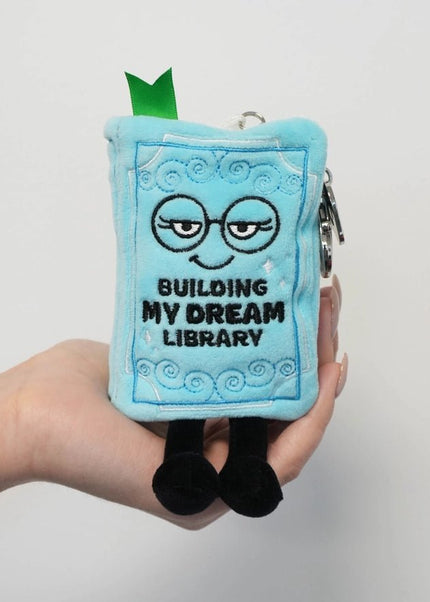 Building My Library Plush Keychain - Punchkins