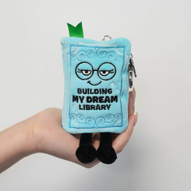 Building My Library Plush Keychain - Punchkins