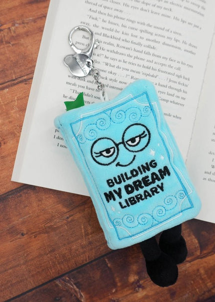 Building My Library Plush Keychain - Punchkins