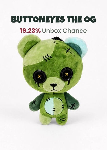 Button Eyes Mystery Plush - Heatwave Books