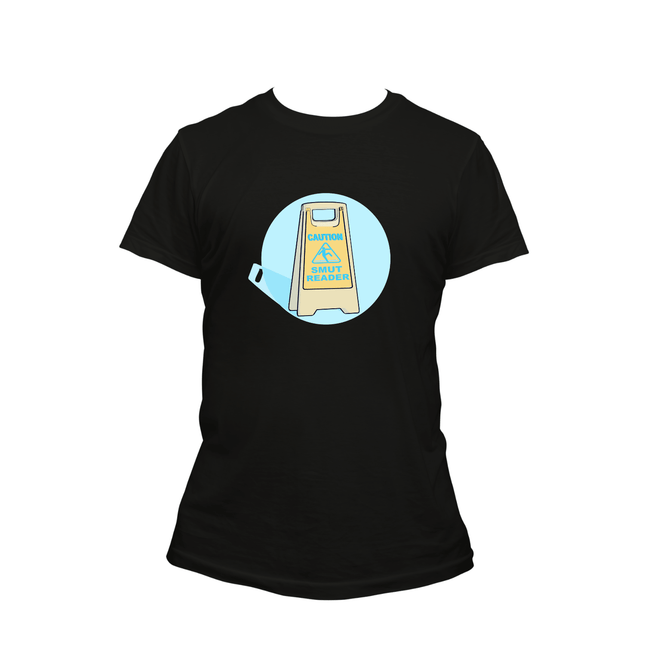 Caution Smut Reader T-Shirt - Heatwave Books