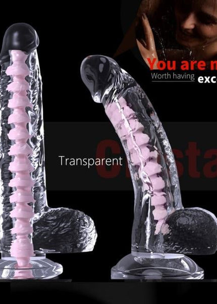 Clear and Pink Fantasy Toy - Heatwave Books
