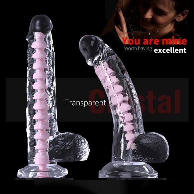 Clear and Pink Fantasy Toy - Heatwave Books