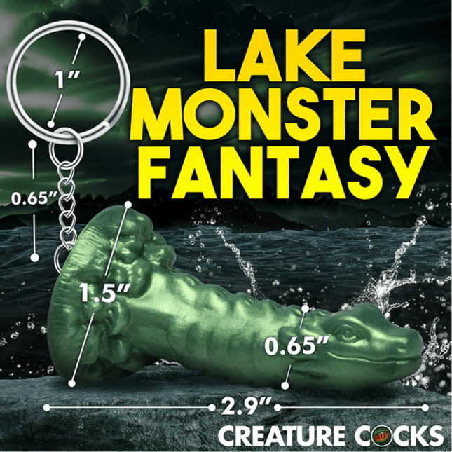 Cockness Monster Silicone Keychain - Creature Cocks