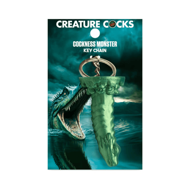 Cockness Monster Silicone Keychain - Creature Cocks